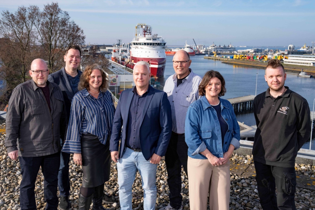 Members of the advisory group. From left to right: Jorrit Stobbe, Raymond Margés, Katja Naber-van der Aa, Marc van Dijk, Rob Zijlstra, Kirsty den Dulk, and Jorn van Dijk. Not pictured: Frans van de Wetering, Harco Slot, Rob Kramer, Bryan Pascoe, Bart van der Wielen, Rik Hammer, Maikel Kivits, and Janet Sytsma.